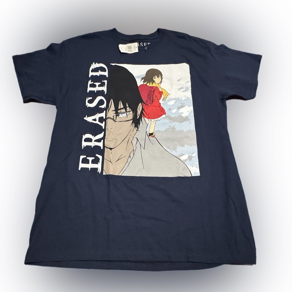 NWT Erased Anime Shirt